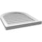 Ekena Millwork Round Top Surface Mount PVC Gable Vent w/ 2"W x 2"P Brickmould Sill Frame, 22"W x 28"H GVPRT22X2803SN - alternate 5
